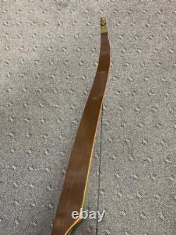 Bear Glass Powered Grizzly Recurve Archery Bow AMO-58 50# Green & Brown