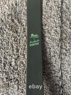 Bear Glass-Powered Kodiak Hunter WithString 40# AMO 60 KT36505 Nice Tips & Limbs