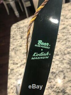 Bear Kodiak Magnum Recurve Bow Rt Hand 45 Lbs