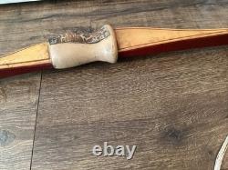 Bear Polar 1953 Recurve Archery Bow 64 Glass Powered MN914 #46 Pound Free Ship