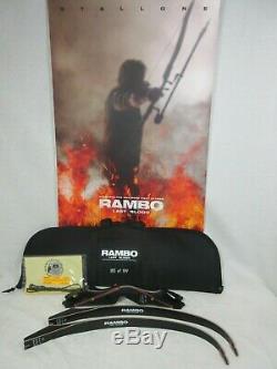 Bear Rambo Last Blood Take Down Recurve bow 185/199 limited edition 45 lbs