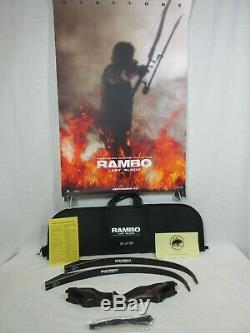 Bear Rambo Last Blood Take Down Recurve bow 60/199 limited edition 45 lbs