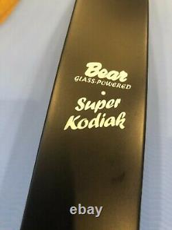 Bear Super Kodiak Recurve Bow Black Beauty
