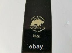 Bear Super Kodiak w Fascor 35X# 60 Victor Target Recurve Bow RH Vintage Rare