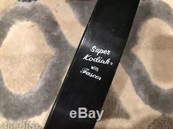 Bear Super Kodiak with Fascor Recurve Bow Rare 70# 60 hunting bow great cond