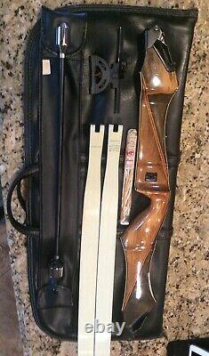 Bear Takedown C wood recurve set LH Vintage set