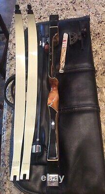 Bear Takedown C wood recurve set LH Vintage set