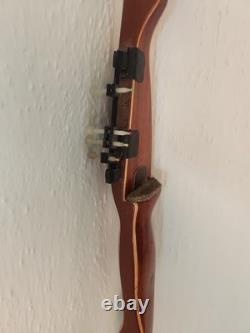 Bear Tigercat 62 35lbs Vintage Recurve Bow Brown 9N3682 Glass Powered