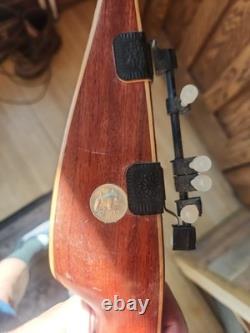 Bear Tigercat 62 35lbs Vintage Recurve Bow Brown 9N3682 Glass Powered