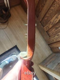 Bear Tigercat 62 35lbs Vintage Recurve Bow Brown 9N3682 Glass Powered