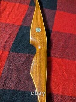 Bear Tigercat Recurve Bow Vintage 1969 40# Right Hand 62 Amo