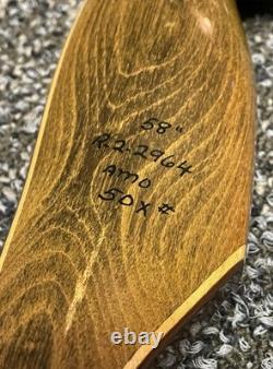 Beautiful Red Wing Hunter 50#rh 58amo, Wing Archery, New Beaver Fur Arrow Rest