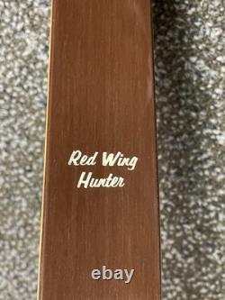 Beautiful Red Wing Hunter 50#rh 58amo, Wing Archery, New Beaver Fur Arrow Rest