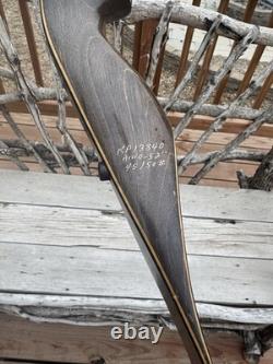 Beautiful! Vintage Bear Archery Black Panther Hunter Recurve Bow 52 45/50# RH