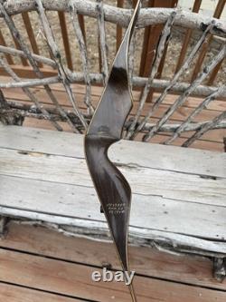 Beautiful! Vintage Bear Archery Black Panther Hunter Recurve Bow 52 45/50# RH