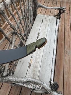 Beautiful! Vintage Bear Archery Black Panther Hunter Recurve Bow 52 45/50# RH Beautiful! Vintage Bear Archery Black Panther Hunter Recurve Bow 52 45/50# RH