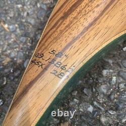 Ben Pearson Hunter 709 Vintage 58 Recurve Bow RH 45X -28 Green Black