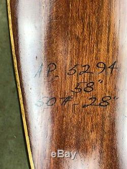Ben Pearson Signature 7331 50#-28 58 Take Down Recurve WITH LEATHER CASE