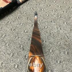 Black Widow PMA X Exotic Zebrawood Takedown Recurve Bow 47lb @ 28in 60 withArrows