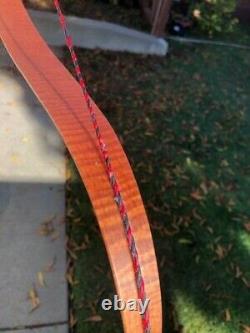 Black Widow Recurve bow 64in and 50#@28 in draw