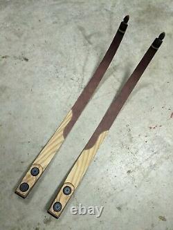 Bob Lee Hardcore Recurve Limbs with Stabilock 52#@28 64