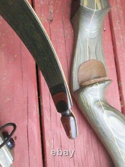 Bob Lee Signature 3pc Takedown Recurve Bow 58inch 58lbs @ 28 right hand