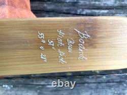 Bodnik Bearpaw SLICK stick 58 inches 55 lbs at 28