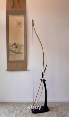 Brand New 180cm Bamboo Samurai Half-Yumi Bow 11.3kg with Bamboo Ya Arrow