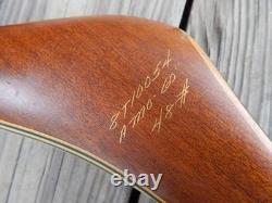 C. 1968 BEAR Kodiak Hunter RECURVE RH BOW 60 48# Excellent original