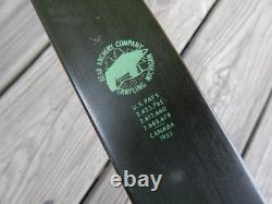 C. 1968 BEAR Kodiak Hunter RECURVE RH BOW 60 48# Excellent original