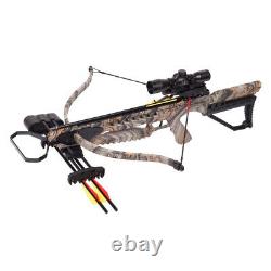 CENTERPOINT AXRT175CK4X TYRO 4x RECURVE CROSSBOW WITH 4x32MM SCOPE CAMO