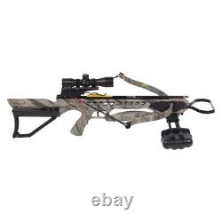 CENTERPOINT AXRT175CK4X TYRO 4x RECURVE CROSSBOW WITH 4x32MM SCOPE CAMO