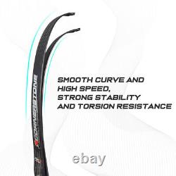 Carbon ILF Recurve Bow Limbs H25-68 12-50lbs Archery Hunting Target Sports