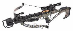 CenterPoint Archery PRIMAL Recurve Crossbow with 3-Arrows/Scope AXRP220CK