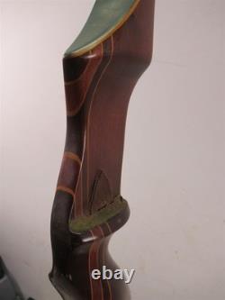 Colt Huntsman Hi-Power 56 50#-28 Recurve Bow C206-1867 by Wing Bubinga Wood