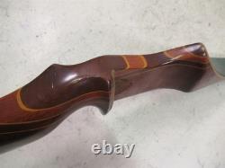 Colt Huntsman Hi-Power 56 50#-28 Recurve Bow C206-1867 by Wing Bubinga Wood