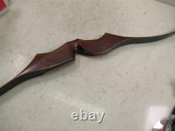 Colt Huntsman Hi-Power 56 50#-28 Recurve Bow C206-1867 by Wing Bubinga Wood