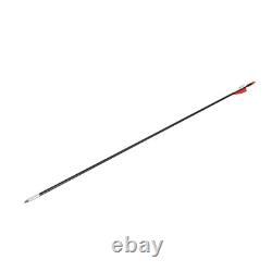 Compound Bow Recurve Bow with 12x Arrows Set Right Hand for Adult Hunting Training