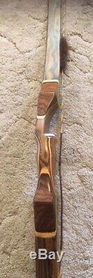 Custom Bighorn Grand Slam one piece recurve, RH, 56#s@28, withSelway Quiver