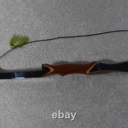 Damon Howatt Hunter Vintage Recurve Bow Brown 45lbs. 62in. Right Hand