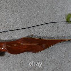 Damon Howatt Hunter Vintage Recurve Bow Brown 45lbs. 62in. Right Hand