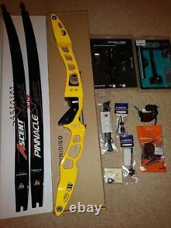 Decut Basha Olympic Recurve Bow complete pkg great for target or barebow archery