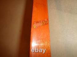 Early Bear Static Grizzly Recurve Bow 62 GB211 58# Leather, Rare Arrow Guide