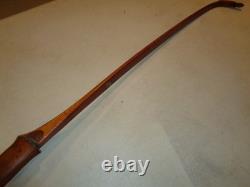 Early Bear Static Grizzly Recurve Bow 62 GB211 58# Leather, Rare Arrow Guide