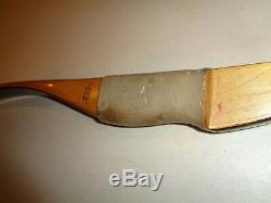 Early Vintage Bear CUB Recurve Bow TD361, 62 40#, Leather Grip, Grayling