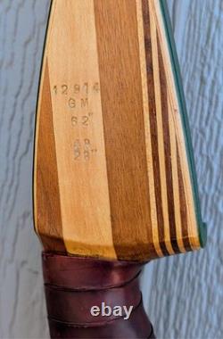 Ernie Root Game Master Recurve bow, 48 lbs, Left Hand, 1958-59 model
