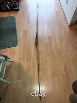 Exc! Jay St. Charles Pacific Yew Lh Custom Long Bow 69 85# Archery Longbow