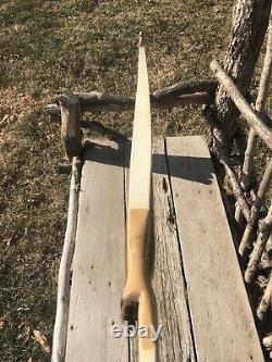 Extremely Rare! Rose Oak Black Panther Recurve Archery Bow Right Handed 62 48#