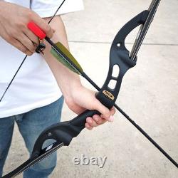 F Interface 62 Recurve Bow 19 Riser 25-60lbs Limbs Archery Hunting Target US