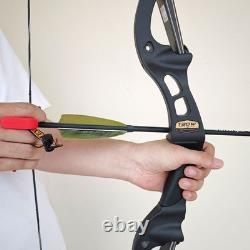 F Interface 62 Recurve Bow 19 Riser 25-60lbs Limbs Archery Hunting Target US